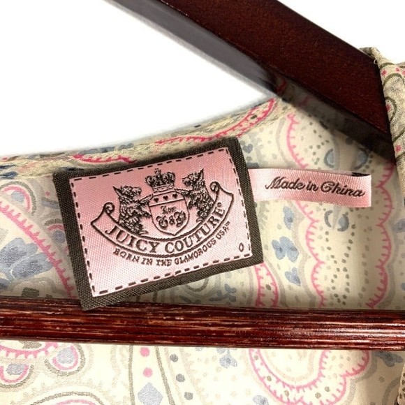 Y2k Juicy Couture Sheer Ruffle Mini Dress - Picture 11 of 12